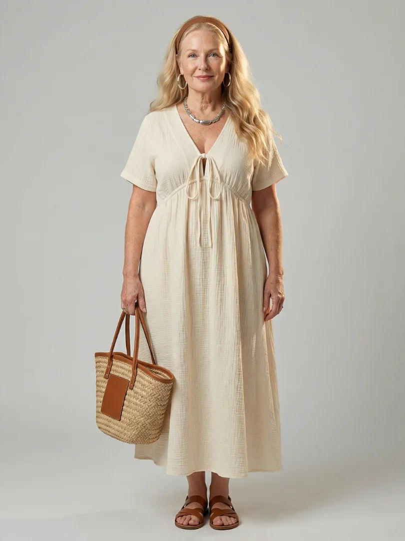 Sora | Nature Shape Midi Dress