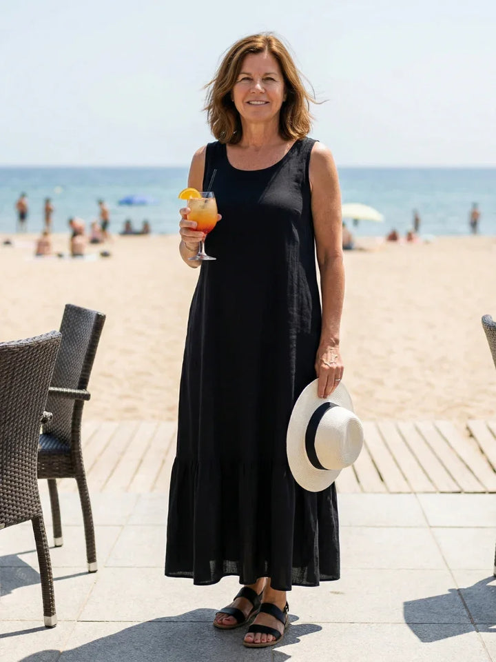 Ismerie | Easy Drape Midi Dress