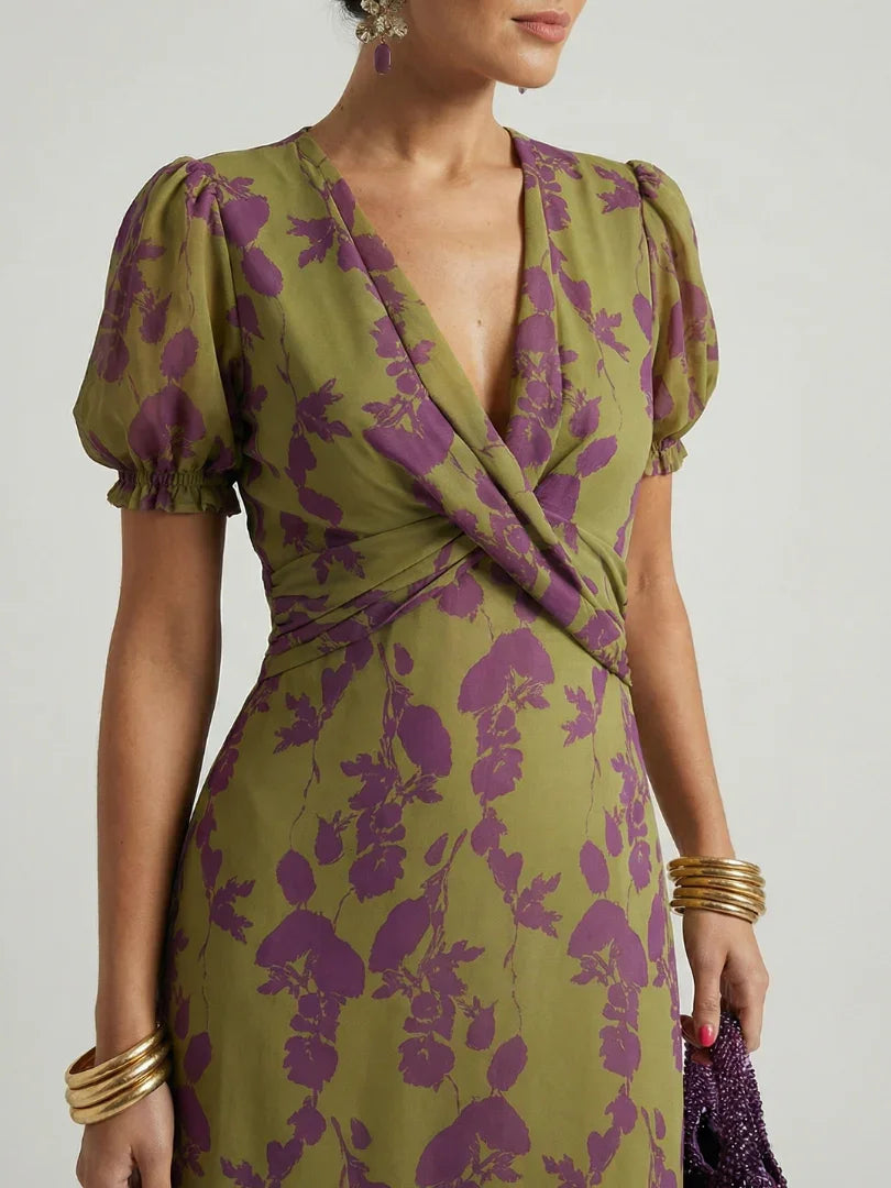 Virel | Relaxed Floral Midi Dress