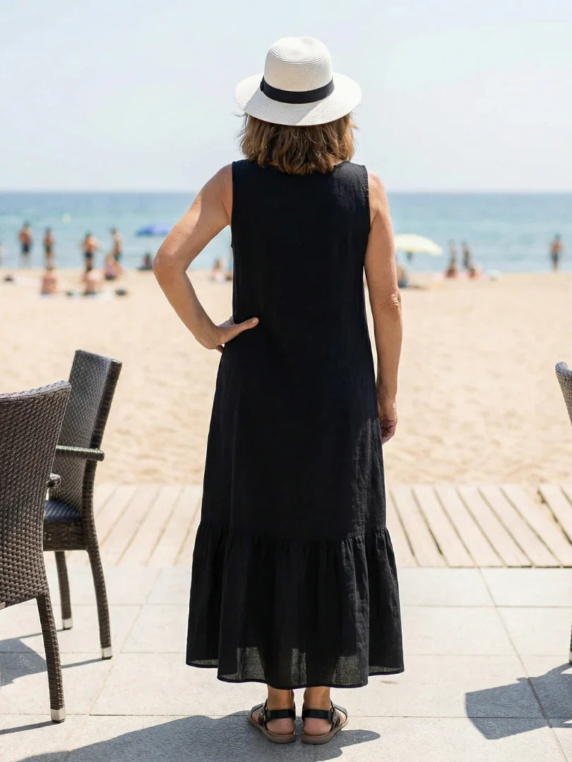 Ismerie | Easy Drape Midi Dress