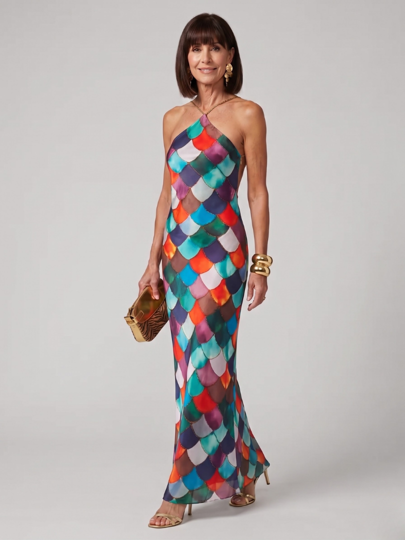 larkin maxi dress Bluebay / L