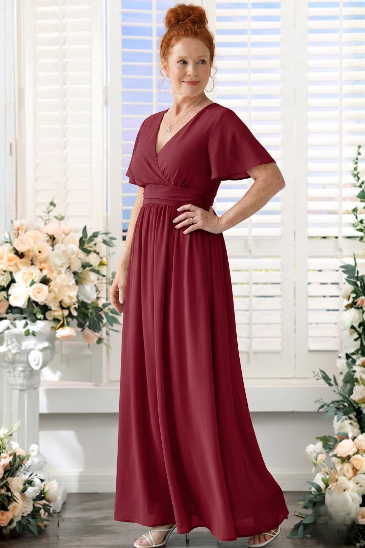 Noel | Pure Wrap Maxi Dress