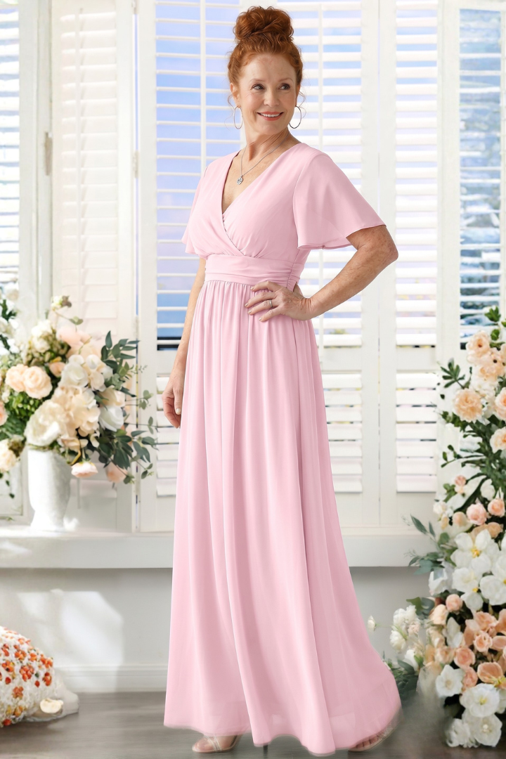 Noel | Pure Wrap Maxi Dress